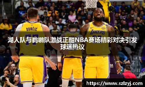 333体育湖人队与鹈鹕队激战正酣NBA赛场精彩对决引发球迷热议